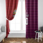 Custom British Lions Australia Queensland Window Curtain Sporty Style