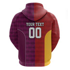 Custom British Lions Australia Queensland Zip Hoodie Sporty Style