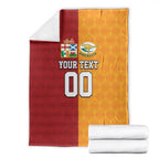 Custom British Lions Australia Wallabies Blanket Sporty Style