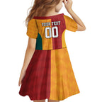 Custom British Lions Australia Wallabies Family Matching Off Shoulder Maxi Dress and Hawaiian Shirt Sporty Style