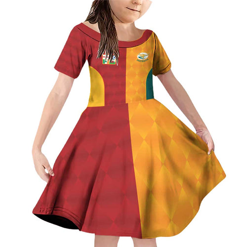 Custom British Lions Australia Wallabies Family Matching Off Shoulder Short Dress and Hawaiian Shirt Sporty Style