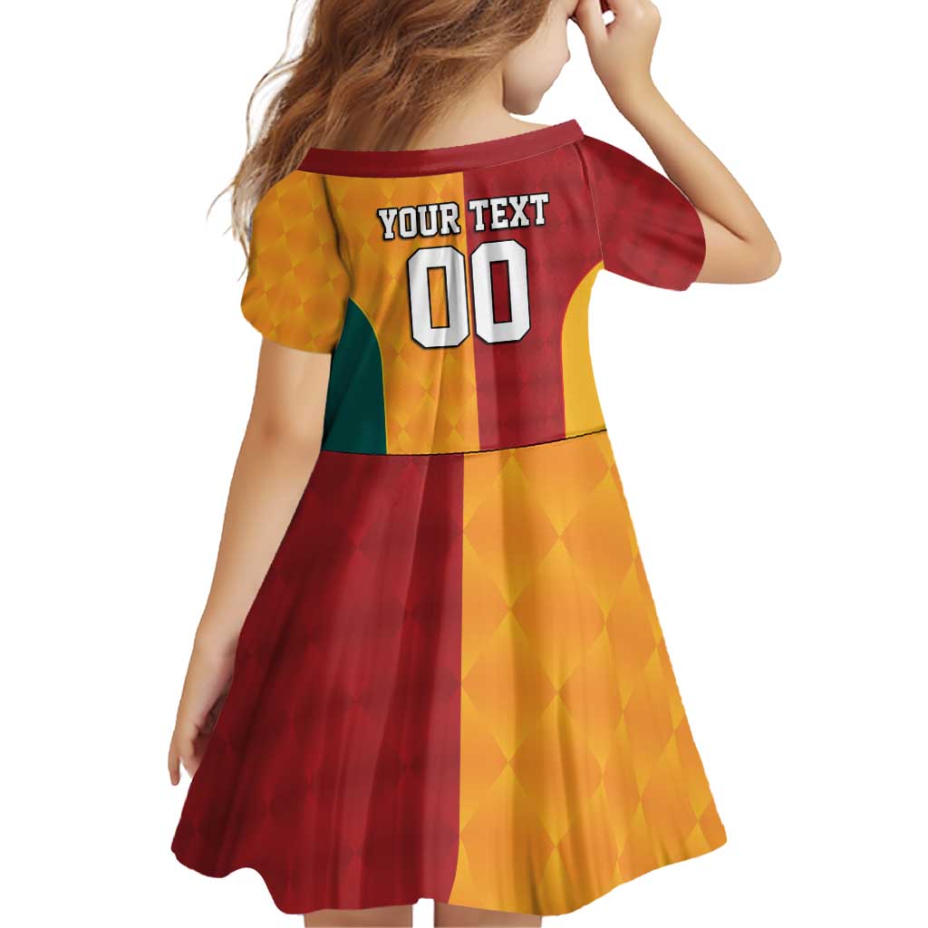 Custom British Lions Australia Wallabies Family Matching Off Shoulder Short Dress and Hawaiian Shirt Sporty Style