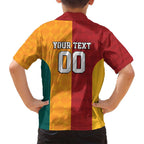 Custom British Lions Australia Wallabies Family Matching Tank Maxi Dress and Hawaiian Shirt Sporty Style
