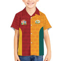 Custom British Lions Australia Wallabies Kid Hawaiian Shirt Sporty Style