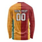 Custom British Lions Australia Wallabies Long Sleeve Shirt Sporty Style