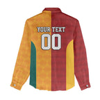Custom British Lions Australia Wallabies Women Casual Shirt Sporty Style