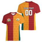 Custom British Lions Australia Wallabies Women V-Neck T-Shirt Sporty Style
