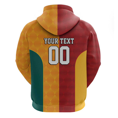 Custom British Lions Australia Wallabies Zip Hoodie Sporty Style