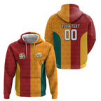 Custom British Lions Australia Wallabies Zip Hoodie Sporty Style