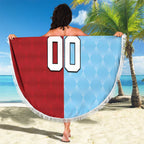Custom British Lions Australia Waratahs Beach Blanket Sporty Style