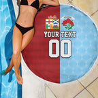 Custom British Lions Australia Waratahs Beach Blanket Sporty Style