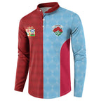 Custom British Lions Australia Waratahs Button Sweatshirt Sporty Style