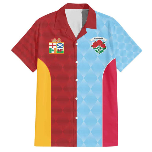 Custom British Lions Australia Waratahs Hawaiian Shirt Sporty Style