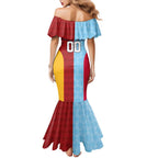 Custom British Lions Australia Waratahs Mermaid Dress Sporty Style