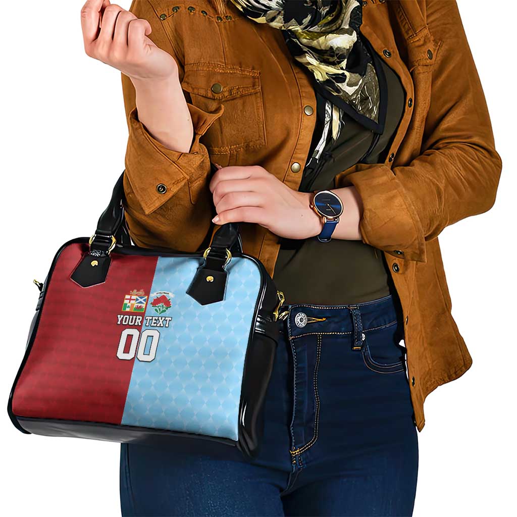 Custom British Lions Australia Waratahs Shoulder Handbag Sporty Style