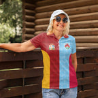 Custom British Lions Australia Waratahs Women Polo Shirt Sporty Style