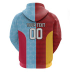 Custom British Lions Australia Waratahs Zip Hoodie Sporty Style
