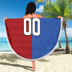Custom British Lions Australia Western Force Beach Blanket Sporty Style