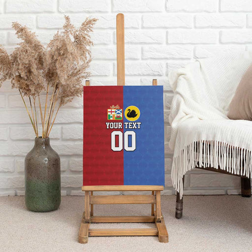 Custom British Lions Australia Western Force Canvas Wall Art Sporty Style