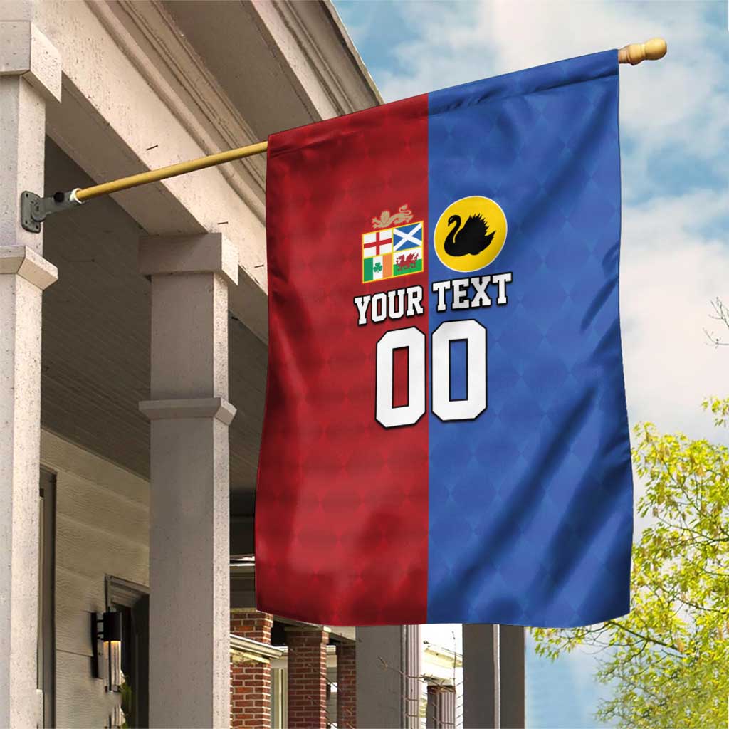 Custom British Lions Australia Western Force Garden Flag Sporty Style