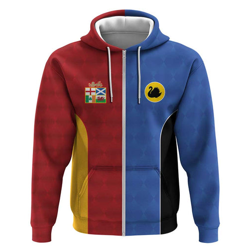 Custom British Lions Australia Western Force Hoodie Sporty Style