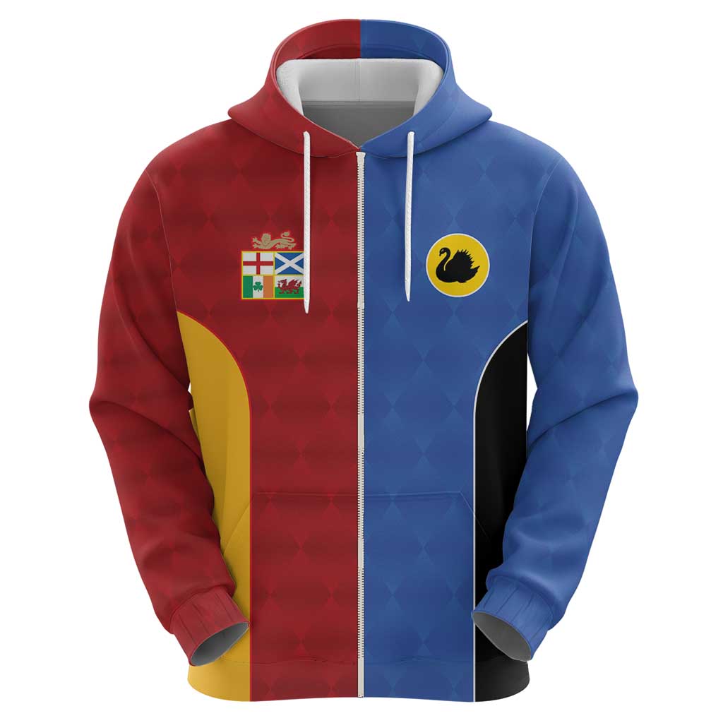 Custom British Lions Australia Western Force Hoodie Sporty Style