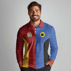 Custom British Lions Australia Western Force Long Sleeve Polo Shirt Sporty Style