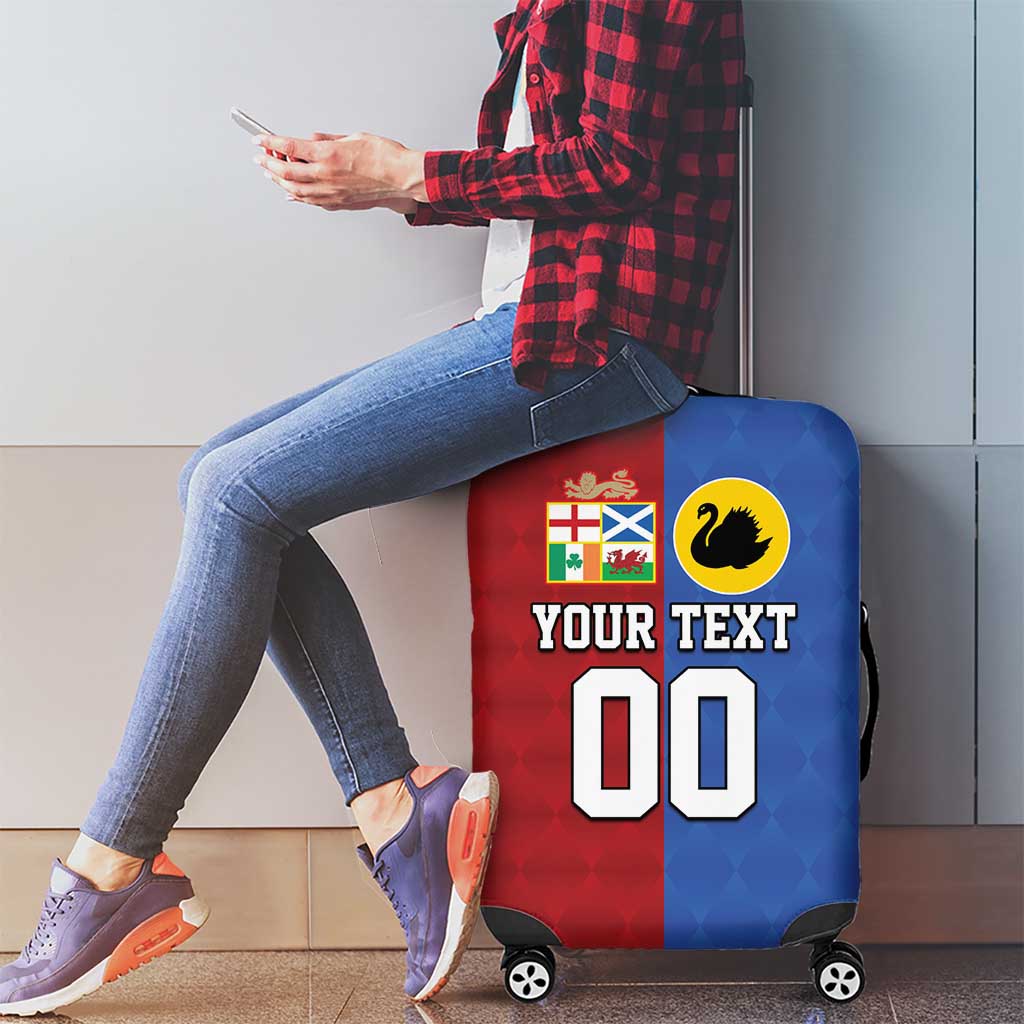 Custom British Lions Australia Western Force Luggage Cover Sporty Style