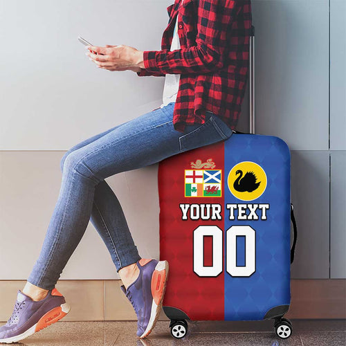 Custom British Lions Australia Western Force Luggage Cover Sporty Style