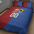 Custom British Lions Australia Western Force Quilt Bed Set Sporty Style