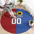 Custom British Lions Australia Western Force Round Carpet Sporty Style