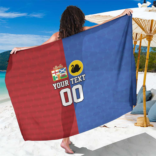 Custom British Lions Australia Western Force Sarong Sporty Style