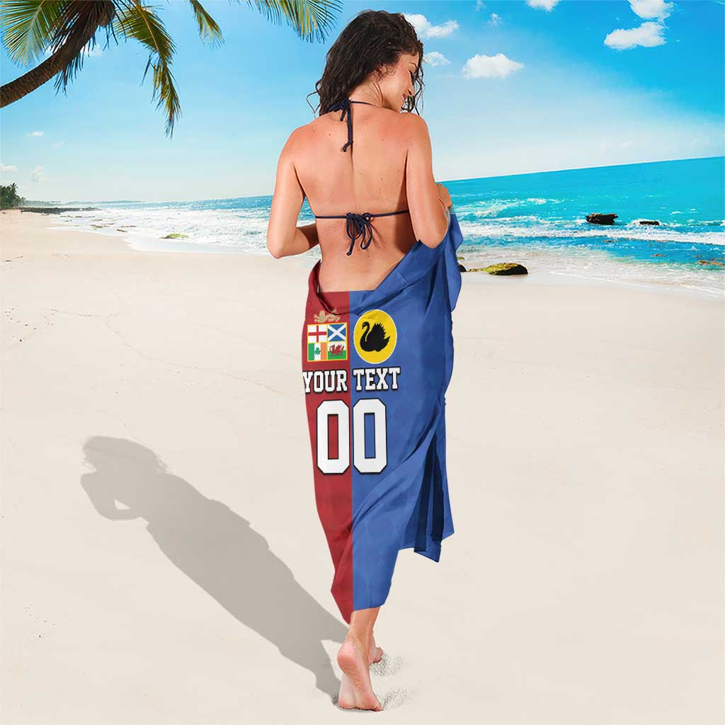 Custom British Lions Australia Western Force Sarong Sporty Style