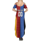 Custom British Lions Australia Western Force Summer Maxi Dress Sporty Style