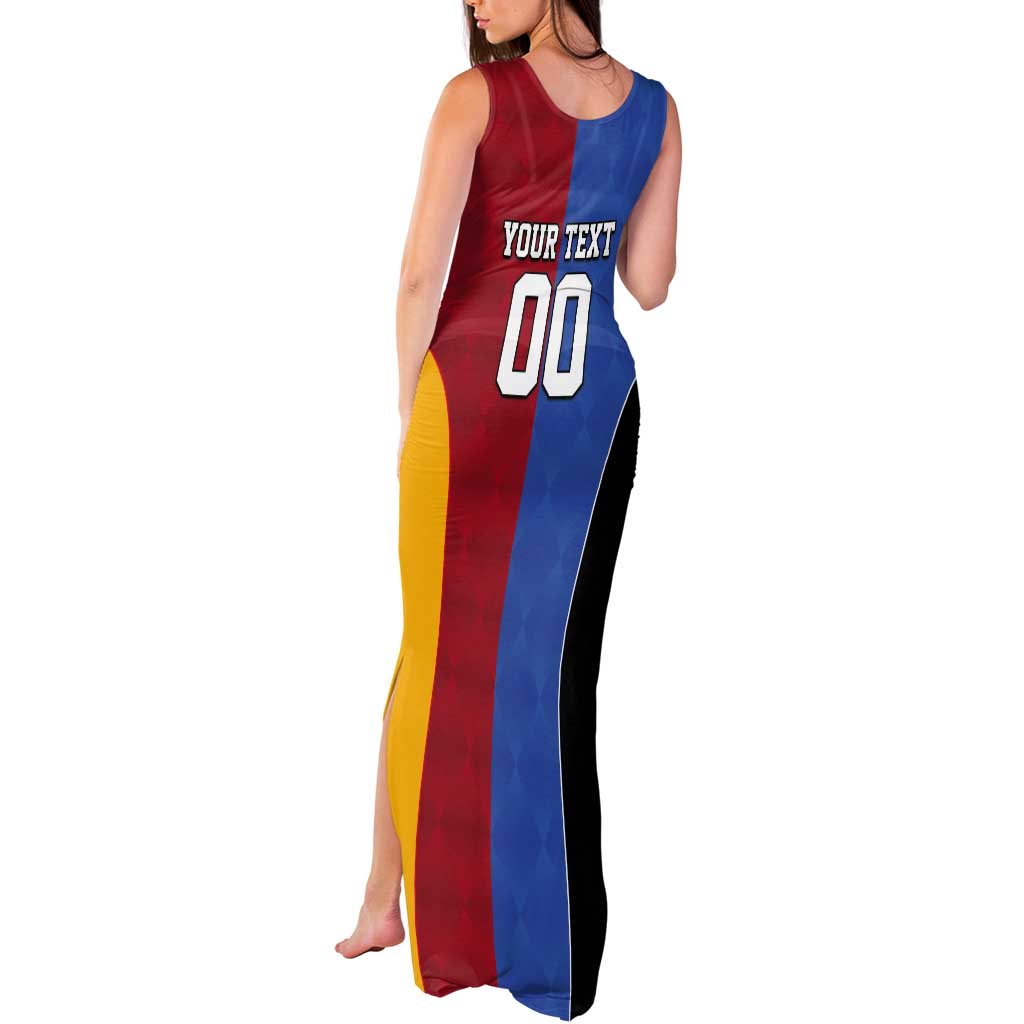 Custom British Lions Australia Western Force Tank Maxi Dress Sporty Style