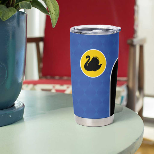 Custom British Lions Australia Western Force Tumbler Cup Sporty Style