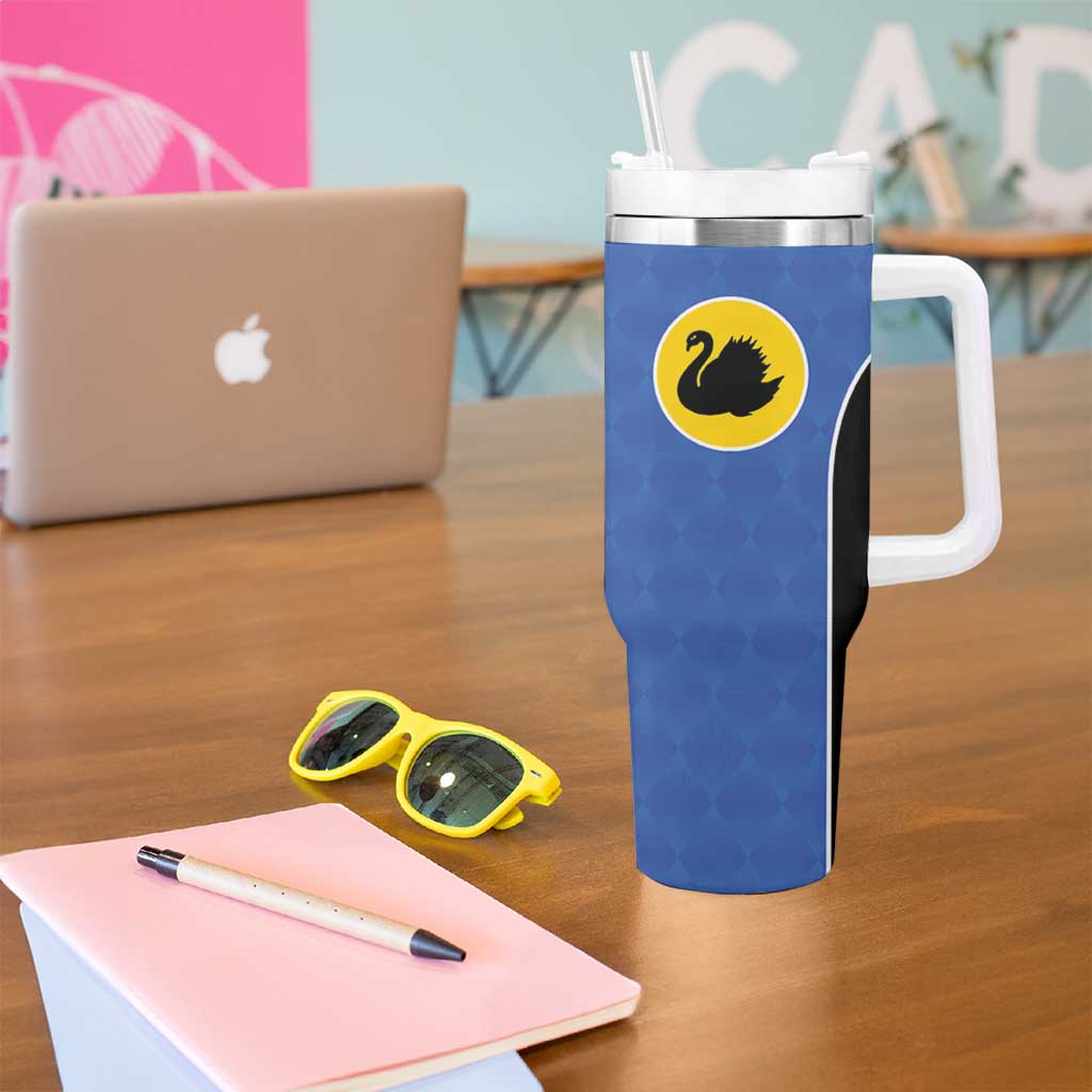 Custom British Lions Australia Western Force Tumbler With Handle Sporty Style