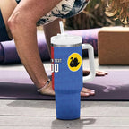 Custom British Lions Australia Western Force Tumbler With Handle Sporty Style