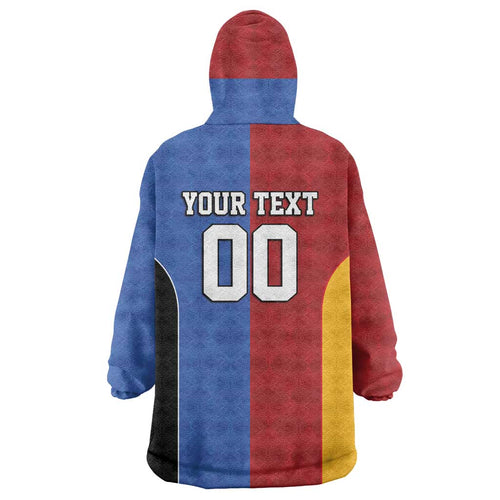 Custom British Lions Australia Western Force Wearable Blanket Hoodie Sporty Style