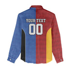 Custom British Lions Australia Western Force Women Casual Shirt Sporty Style
