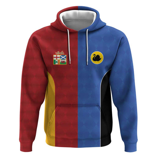 Custom British Lions Australia Western Force Zip Hoodie Sporty Style