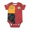 Custom British Lions-AUNZ Baby Onesie Australia-New Zealand Indigenous Motif