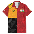 Custom British Lions-AUNZ Family Matching Mermaid Dress and Hawaiian Shirt Australia-New Zealand Indigenous Motif