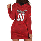 Custom British Lions-AUNZ Hoodie Dress Australia-New Zealand Indigenous Motif