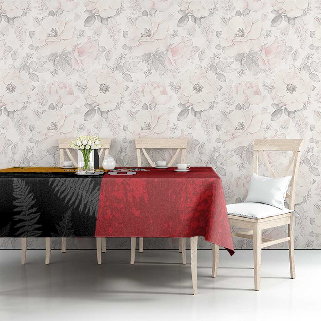 Custom British Lions-AUNZ Tablecloth Australia-New Zealand Indigenous Motif