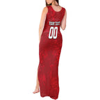 Custom British Lions-AUNZ Tank Maxi Dress Australia-New Zealand Indigenous Motif