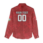 Custom British Lions-AUNZ Women Casual Shirt Australia-New Zealand Indigenous Motif