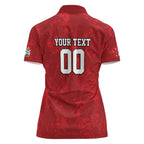 Custom British Lions-AUNZ Women Polo Shirt Australia-New Zealand Indigenous Motif