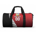 Custom British Lions New Zealand Duffle Bag Half Black Fern