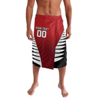 Custom British Lions New Zealand Lavalava Half Black Fern